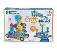 Learning Resources Gears! Gears! Gears! Mega Builds, STEM Gears Building Set, 235 Pieces, Ages 4+