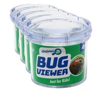 Learning Resources GeoSafari Jr. Bug Viewer, Catch & Watch Bugs, Bug Catcher for Kids, Kids Science Kit, Outdoor Play For Ages 4+ (Pack of 4)