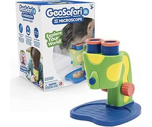 Learning Resources GeoSafari Jr. My First Microscope, Science Toy, Ages 3+ | Take a closer look at plants, insects and everyday objects with a kids microscope that brings STEM learning to life