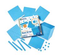 Learning Resources Giant Magnetic Base Ten Magnetic Base Ten Use with Magnetic Surfaces or Whiteboards 131 Piece Set