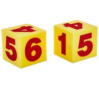 Learning Resources Giant Soft Numeral Cubes (Set of 2)