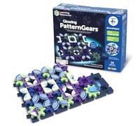 Learning Resources Glowing PatternGears, STEM Construction Gears Toy, Building Set for ages 4+