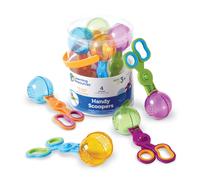 Learning Resources Handy Scoopers 4 Pieces Ages 3 Toddler Fine Motor S