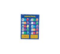 Learning Resources Helping Hands Pocket Chart Classroom Organization