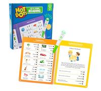 Learning Resources Hot Dots Let's Learn Reading 1st Grade, Activity Book & Interactive Pen with Instant Feedback, Over 100 Activities, Ages 6+