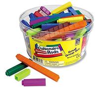 Learning Resources Interlocking Plastic Cuisenaire Rods Small Group Set (Set of 155)