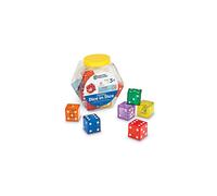 Learning Resources Jumbo Dice in Dice, Dice, Jumbo Dice, Math Dice, Ages 3+, Set of 12