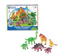 Learning Resources Jumbo Dinosaurs I Mommas and Babies I T-Rex Stegos