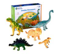 Learning Resources Jumbo Dinosaurs - Toddler Outdoor Toys Animal Figurines Montessori Fine Motor Skills Imaginative Play Gits for Boys and G