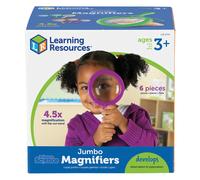 Learning Resources Jumbo Magnifiers - Set Of 6