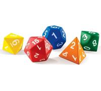 Learning Resources Jumbo Polyhedral Dice (Set of 5)