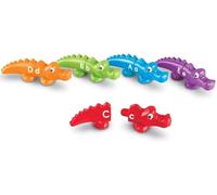 Learning Resources LER 6704 Snap-n-Learn Alphabet Gators, Multicoloured