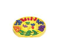 LEARNING RESOURCES LER0196 CIRCULAR SORTING TRAY-7 COMPARTMENTS