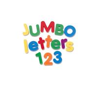 LEARNING RESOURCES LER0452 JUMBO MAGNETIC NUMBERS/OPERATIONS-36/PK 2-1/2 BUCKET