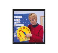 LEARNING RESOURCES LER2094 BIG TIME CLOCK DEMONSTRATION 12 HR.-13-1/4H PLASTIC