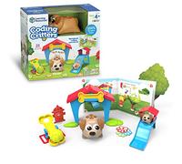 Learning Resources LER3080 Critters: Ranger & Zip, Along with Your New Playful Story Book Adventure, Endless Coding Challenges with Interactive Playset, Feed, Pet and Make Friends