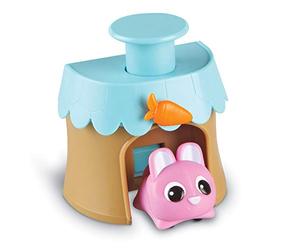 Learning Resources LER3084 Critters Poppers Dash The Bunny, STEM, Early Coding Toy, Interactive Pet, Ages 4+