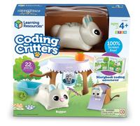 Learning Resources LER3089 Critters Bopper, Hip & Hop, Introduces Children as Young as Four, Design Your own Endless Coding Challenges, Play Hide and