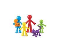 LEARNING RESOURCES LER3372 ALL ABOUT ME FAMILY COUNTERS 72 SET