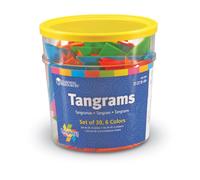 Learning Resources LER3554 Brights! Tangrams Class Pack Multi-color
