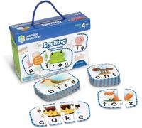 Learning Resources LER6086 Spelling Cards, Preschool Readiness, Self Correcting