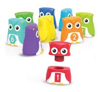 Learning Resources LER6711 Snap-n-Learn Rainbow Owls
