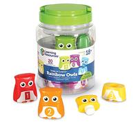 Learning Resources LER6711 Snap-n-Learn Rainbow Owls