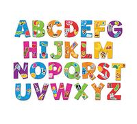 Learning Resources LER8590 Alphabet Puzzle Cards