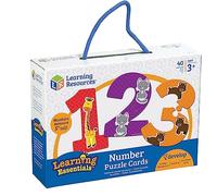 Learning Resources LER8591 Number Puzzle Cards