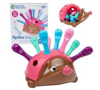 Learning Resources LER8904-P Spike The FINE Motor Hedgehog-Pink | Toddler Montessori Toys, Stacking Shape, Gifts For Boys and Girls, Pattern Sensory Bin, Sorting Activities, Educational Games