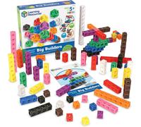 Learning Resources LER9291 Big Builders-MathLink Cubes