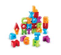 Learning Resources Letter Blocks Fine Motor Toy ABCs Letter Recognition Alphabet 36 Pieces Ages 2+