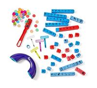 Learning Resources Literacy Manipulatives at Home Kit, Literacy Resources for Home Learning, Multisensory Literacy Set, Early Years Literacy Resources, Phonics Resource, Ages 5+
