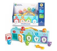 Learning Resources Lock & Key Clubhouse, Ages 18 Months+, Toddler Fine Motor Skills Toy, Peekaboo Counting & Colour Learning