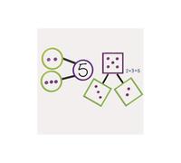 Learning Resources LRN5214 Giant number Bonds- 2 Per Set