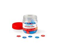 Learning Resources LRNH2M94473 Hand2Mind Lowercase Alphabet Chips Set, Rainbow