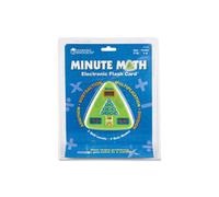 Learning Resources LRNLER6965 Minute Math Electronic Flash Card