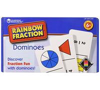 Learning Resources LSP2500-UKM Rainbow Fraction Dominoes