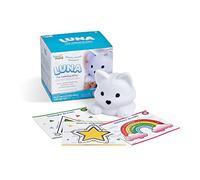 Learning Resources Luna The Calming Kitty, Ages 3+ Learn Deep Breathing, Rechargeable Animal Night Light, Kids Anxiety Relief, Mindfulness for Kids, Calm Down Corner Supplies