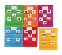 Learning Resources Magnetic Pocket Chart Squares, Classroom and Teacher Organiser, Back to School Supplies for Teachers