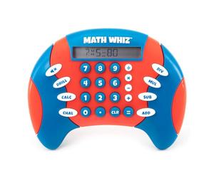 Learning Resources Math Whiz Electronic Maths Game for Kids Aged 6+ | Put maths skills to the test with fast-paced challenges covering addition, subtraction, multiplication and division.KS1 & KS2