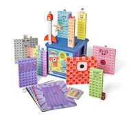 Learning Resources MathLink Cubes Activity Set Numberblocks Heroes with Zeroes, Ages 3-7, Numberblocks Toys, Builds Number Sense & 10 Times Table Sk