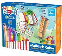 Learning Resources Mathlink Cubes Educational Number Blocks 11-20 Activity Set