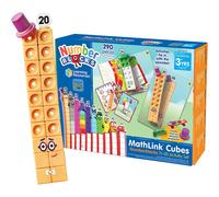 Learning Resources MathLink Cubes Numberblocks 11-20 Activity Set & More New