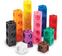 Learning Resources MathLink Cubes - Set of 100, Ages 5+, Counting Blocks for...