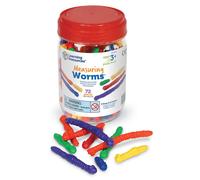 Learning Resources Measuring Worms - 72 Pieces Ages 3+ Toddler Learni