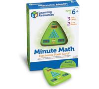 Learning Resources Minute Math Flash Card Game Fast Math Practice for Kids