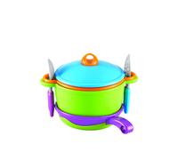 Learning Resources New Sprouts Cook it! 6 Pieces Ages 2+ Pretend Play Food for Toddlers Preschool Learning Toys Kitchen Play Toys for Kids