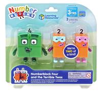 Learning Resources Number Blocks 4 and the Terrible Twos 3pcs