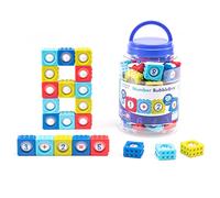 Learning Resources Number BubbleBrix, Learn Numbers, Fidget Learning Toy, Fidget Popper Toy with Numbers, Ages 3+